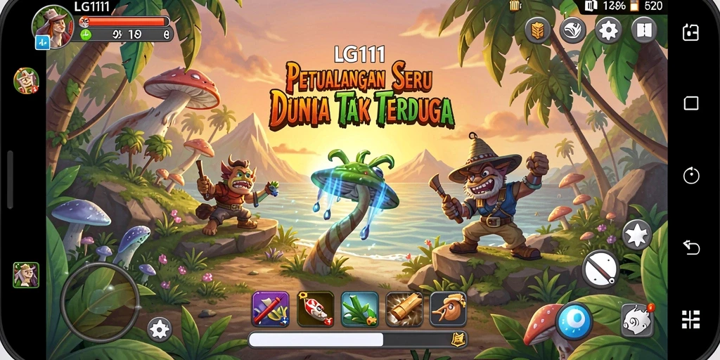 Tampilan gameplay LG111 yang memikat dalam dunia petualangan.