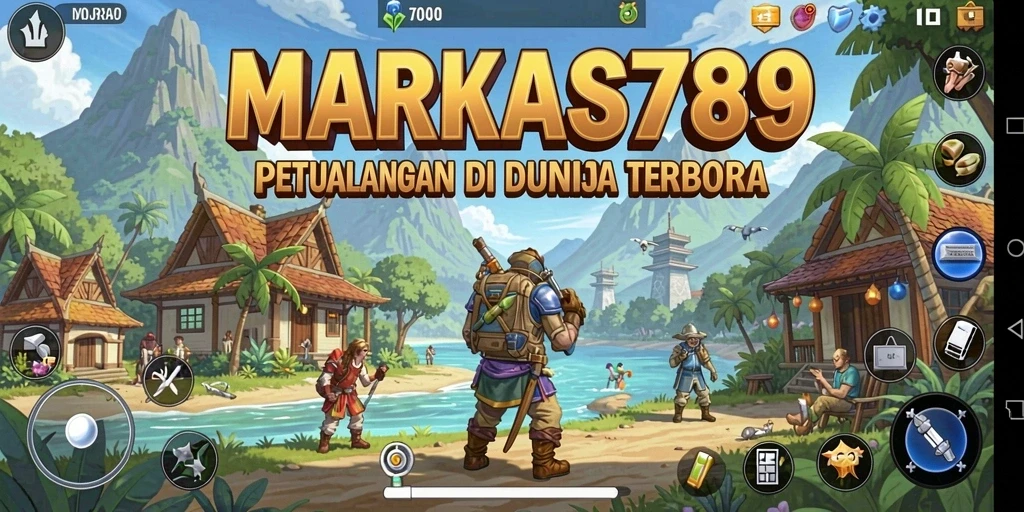 Tampilan gameplay seru di dunia terbuka MARKAS789.
