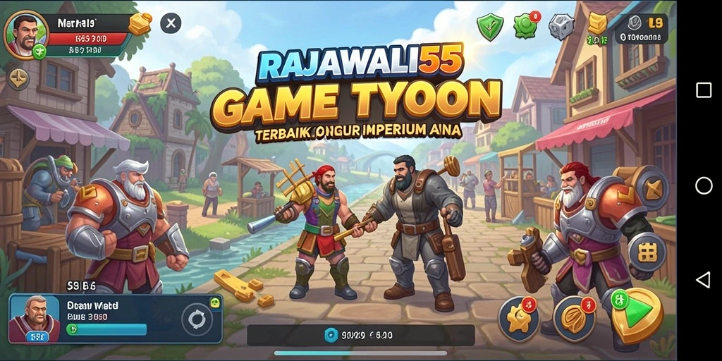 Tampilan gameplay RAJAWALI55 yang mendebarkan dan penuh strategi.