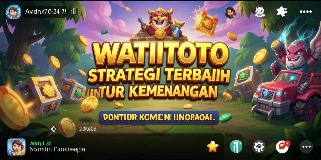 Gameplay seru WATITOTO dengan berbagai strategi yang bisa diterapkan.