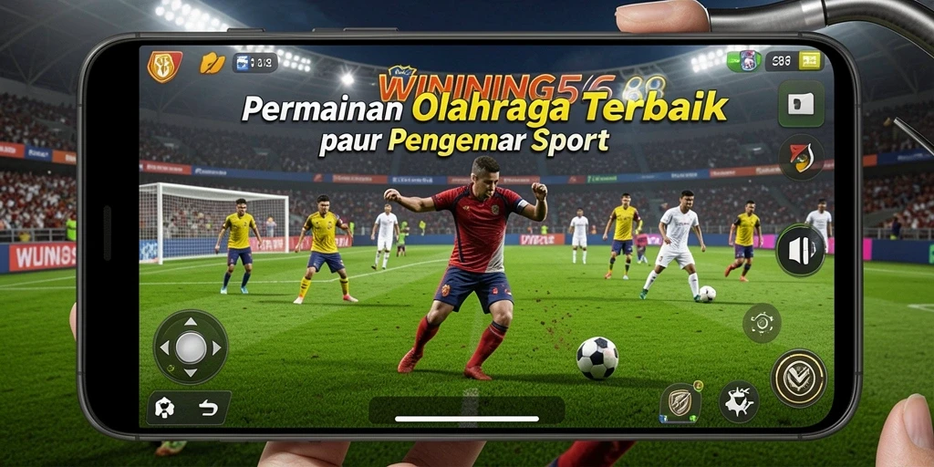 Screenshot dari gameplay seru WINNING568 di lapangan.